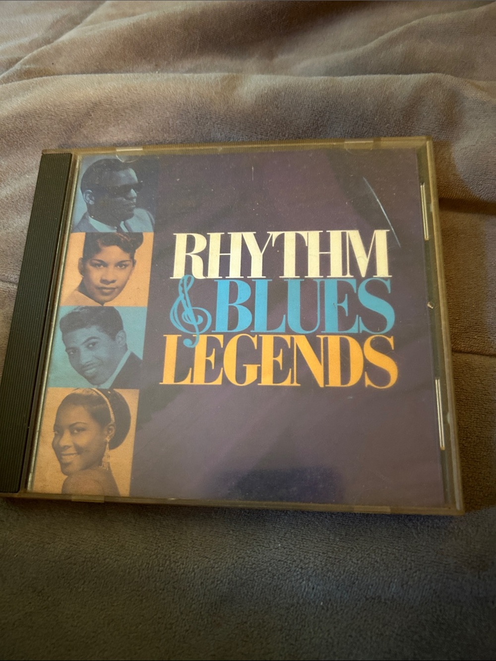 Rhythm & Blues Legends CD - Blue and Gold Cover 1959